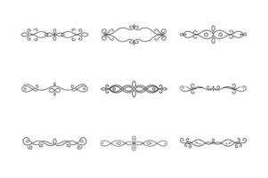 Baroque and Renaissance Ornament Vectors Set for Designers