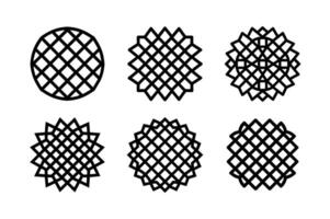 High Resolution Lattice Ornaments Vectors Pack