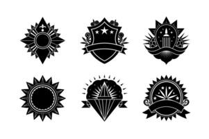 Retro Vignette Ornament Vectors Graphics