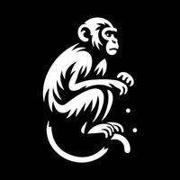 monkey illustration design vector