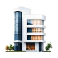 Energy efficient building systems in modern architecture png