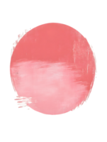 Abstract Pink Circle Gradient Texture on Transparent Background png