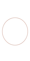 Mauve Circle on Transparent Background png