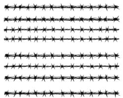 Abstract Sparkling Lights Horizontal Lines Transparent Background png