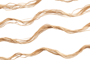 Abstract Beige String Waves on Transparent Background png