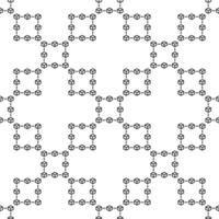 Block Chain thin line seamless pattern. Cryptocurrency abstract background vector