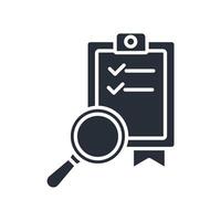 testing icons isolated on White Background. Flat vector
