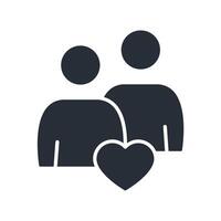 empathy icons isolated on White Background. Flat vector