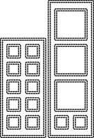Urban Architecture A Study in Line and Form vector