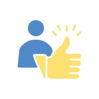 endorsement icon. Editable stroke.linear style sign for use web design,logo.Symbol illustration. vector