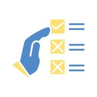 decision icon. Editable stroke.linear style sign for use web design,logo.Symbol illustration. vector