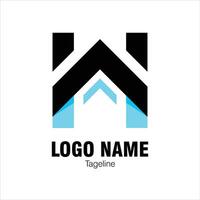 Logo Design Three Word Consept vector