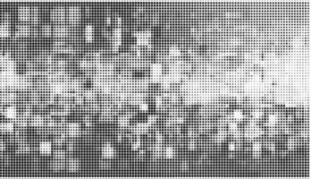 Square rectangle halftone pattern vector