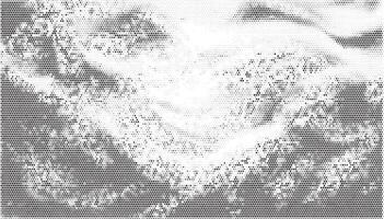 Halftone Pixelated Dot Background vector