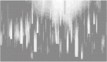 Vintage Rainfall Halftone Weather Patterns vector