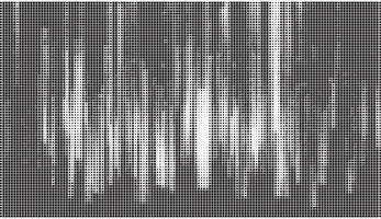 A Stylized Halftone Rain Effect vector