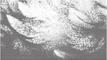Geometric Halftone Texture Design vector