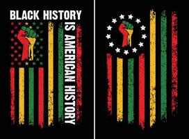 Distressed Pan-African Flag with Raised Fist. Black History Is American History. Distressed Pan-African Flag with Raised Fist and Circle of Stars vector