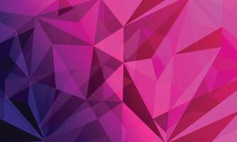 Abstract low poly triangle geometric pattern elegant background vector