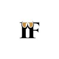 IF FI Stylish and Timeless Logo for Corporate Use vector