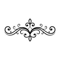 Monochromatic design characterized by swirling motifs, blending simplicity flat illustration. vector