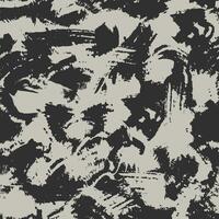 Blots camo seamless background. Chaotic pattern of paint splashes spots. Hand drawn camouflage texture for printing on fabric. Grunge wallpaper vector