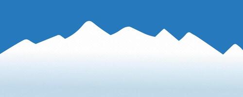 gradient ice horizontal background vector
