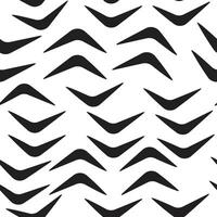 seamless pattern with abstract geometric black arrows vector