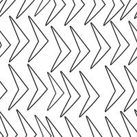 seamless pattern with abstract geometric shape arrow vector
