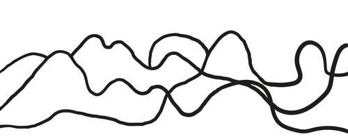 abstract linear background vector