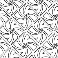 seamless pattern with abstract geometric spin vector