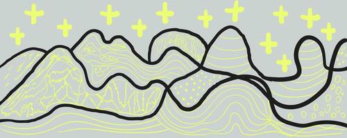 abstract background with lines and crosses vector