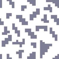 seamless pattern with abstract grey pixels vector