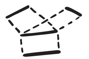three line projection vector