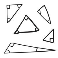 geometric triangle set vector