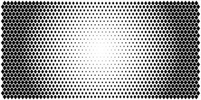 Diamond primitive pattern. Cyber matrix optical pixel pattern. Square dot gradient background. Geo disperse bubble fade. Digital halftone geometric gradient. Rhombus fade vintage change patern vector