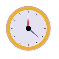 simple clock icon vector