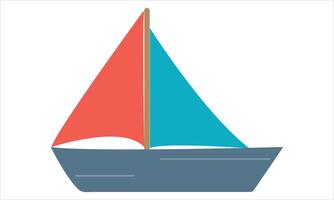 sailboat illustration .can use for creative projects vector