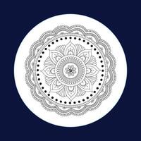 Best Mandala Art Design Outline Handmade Creative Mandala Patterns Lineal Mandala Background Intricate Mandala for Coloring Books Unique Outline Mandala Designs for Relaxation and Creativity vector