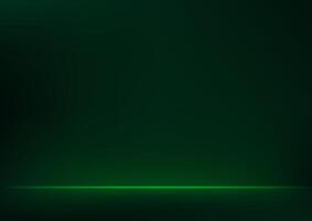 Empty dark green studio background space for selling products, backdrop, wallpaper, background, text. illustration. vector