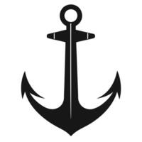 anchor icon on white background vector