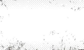 Grunge Dotted Halftone Texture Edges with Ink Stain Blot Overlay Image Filter vector