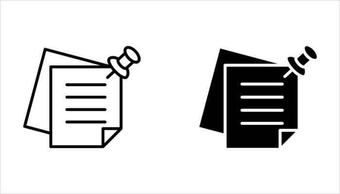 sticky note icon