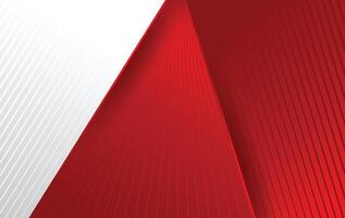 abstract modern red and white background design vector