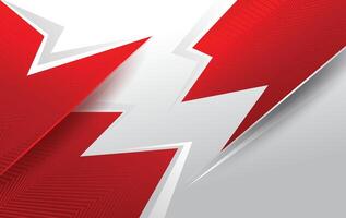 abstract modern red white background design vector