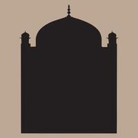 Islamic Window Design Templates in Format vector