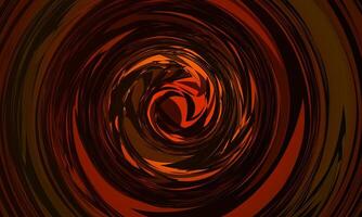 Colorful red swirling cyclone background with space. spiral curve motion. vector