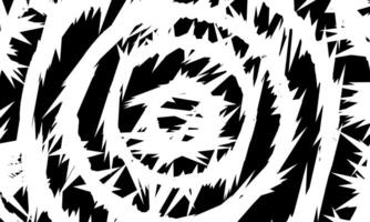 Abstract black and white brush stroke circles pattern. soft texture. vector