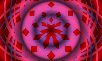 Abstract soft circular pink red background. square pattern. vector