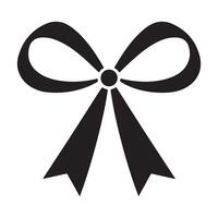 Classic Bow Tie Design. Simple Bow Isolated vector